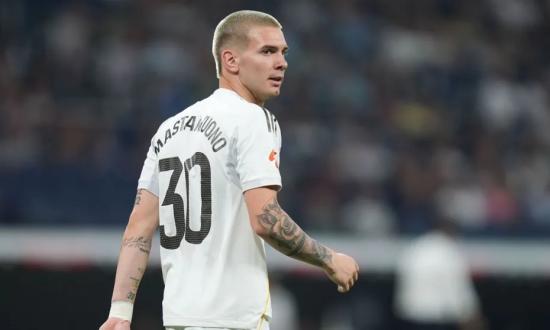 Franco Mastantuono tuvo su debut oficial con la camiseta de Real Madrid