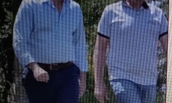 Romero Spinelli y el ministro de Educación visitaron la escuela de Monteagudo en el inicio de clases